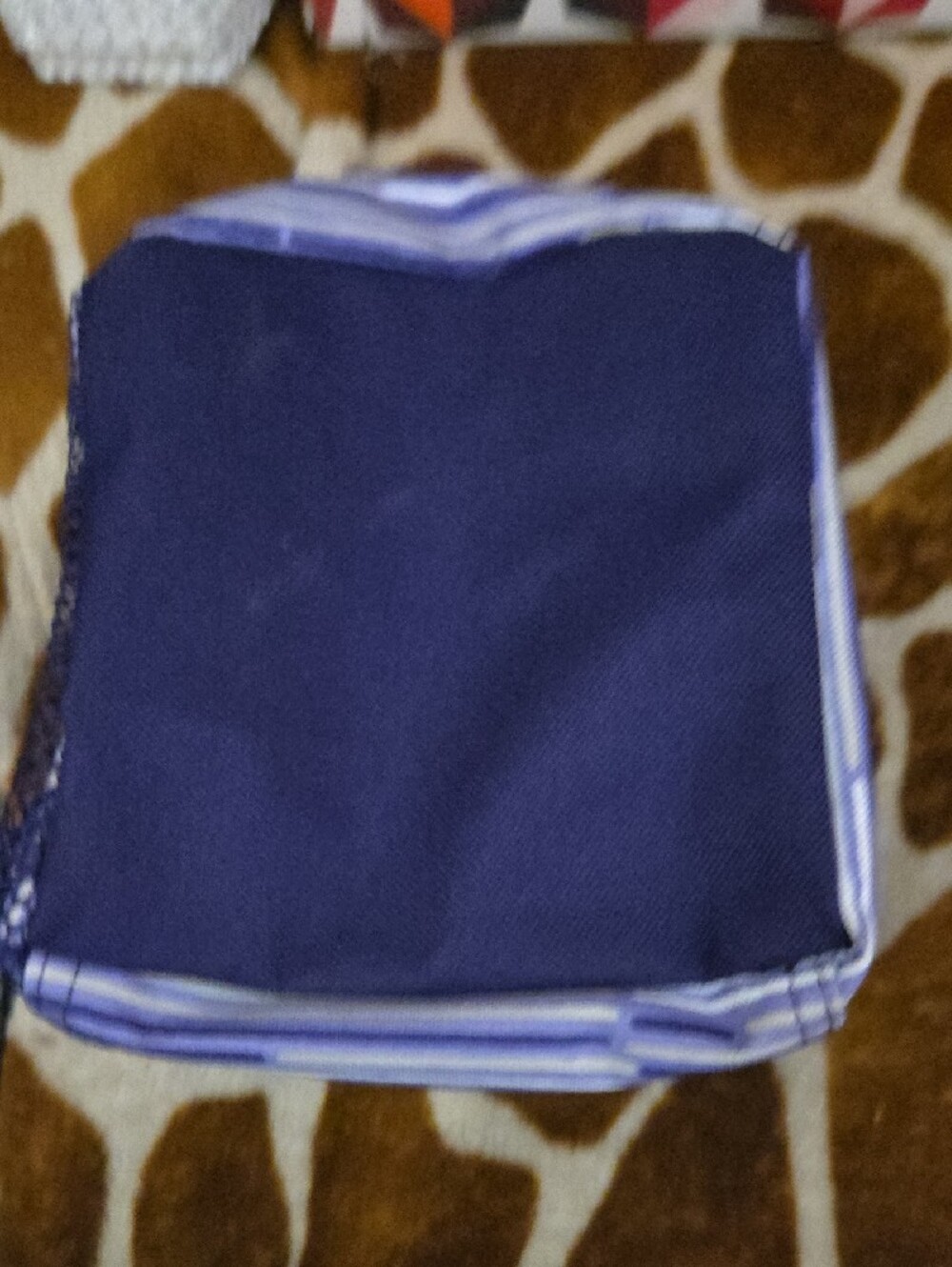 thirty-one Purple Striped Little Storage Tote - Picture 3 of 4